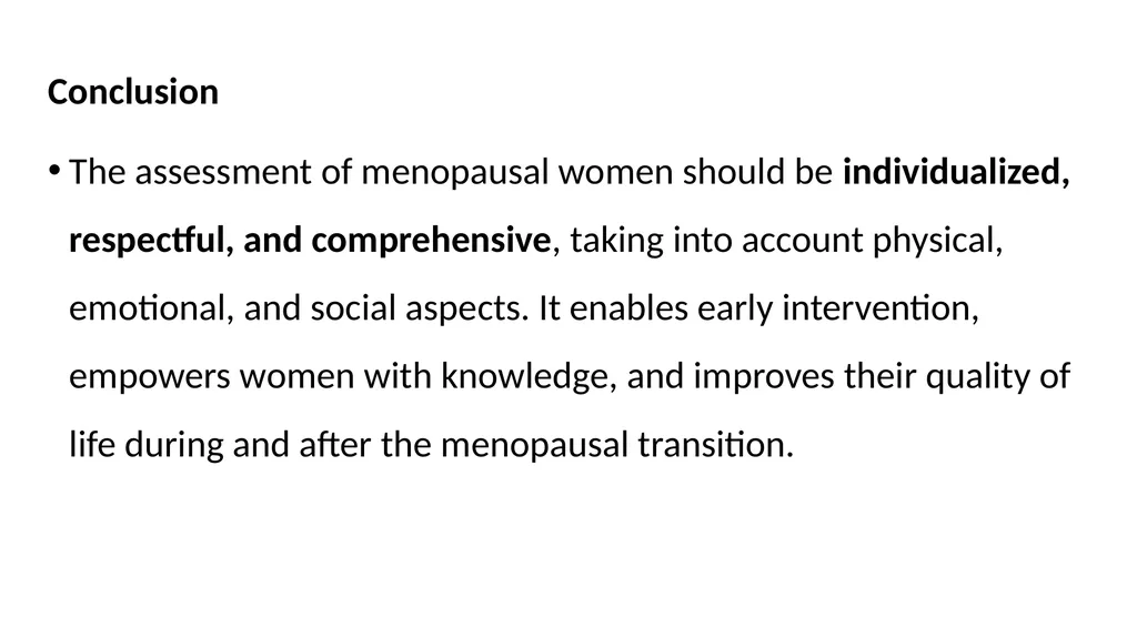 Certificate Course on Menopausal Health Title of - slide 22 of 23