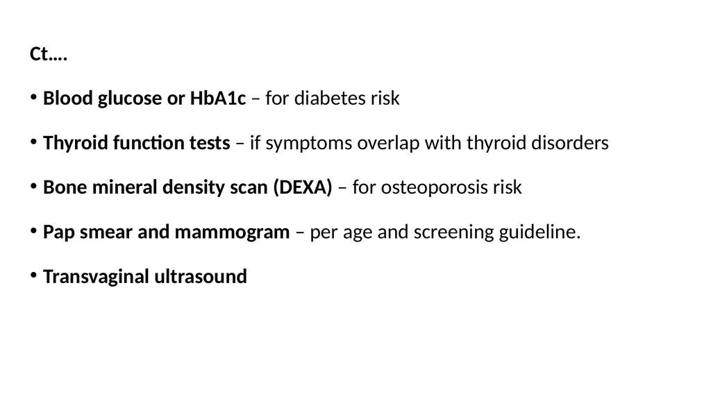 Certificate Course on Menopausal Health Title of - slide 18 of 23