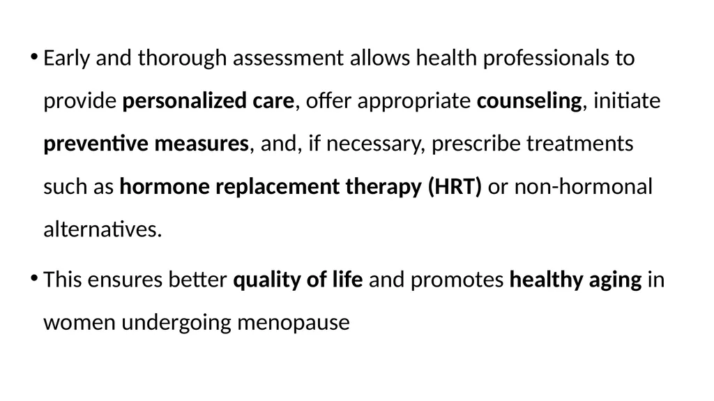 Certificate Course on Menopausal Health Title of - slide 6 of 23
