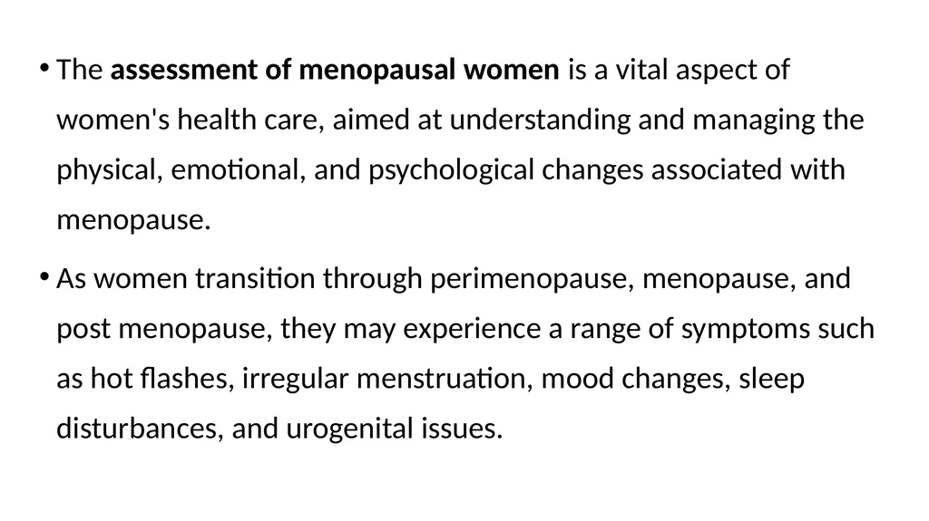 Certificate Course on Menopausal Health Title of - slide 4 of 23