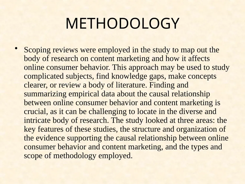 "ANALYZING CONTENT MARKETING'S IMPACT ON BRANDS IN - slide 6 of 13