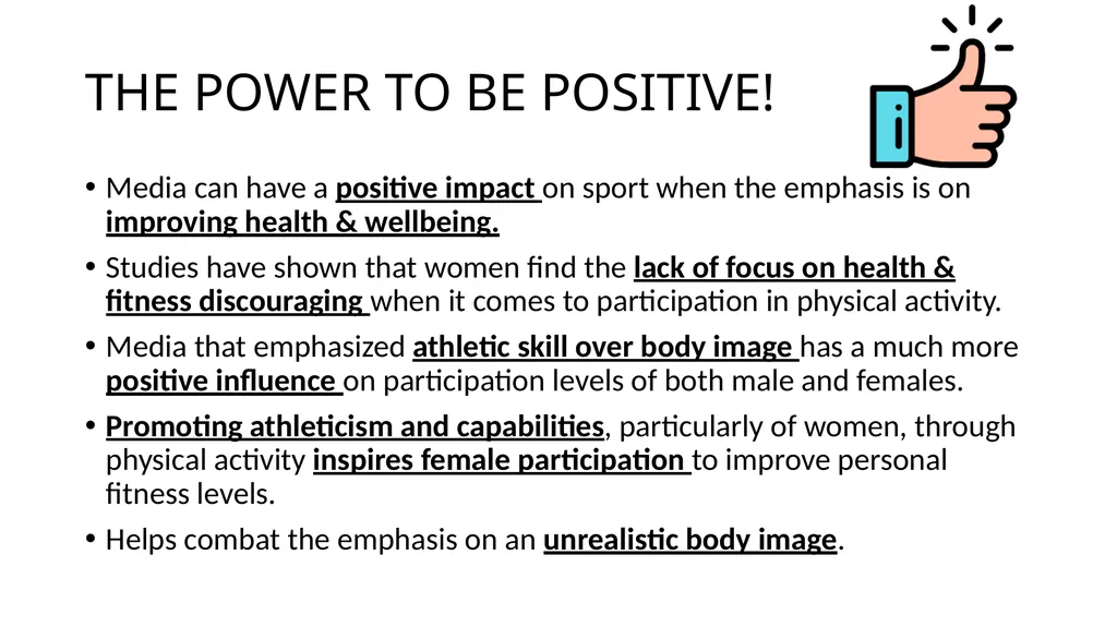 MEDIA & BODY IMAGE BODY TYPE STUDIES HAVE SHOWN - slide 7 of 9