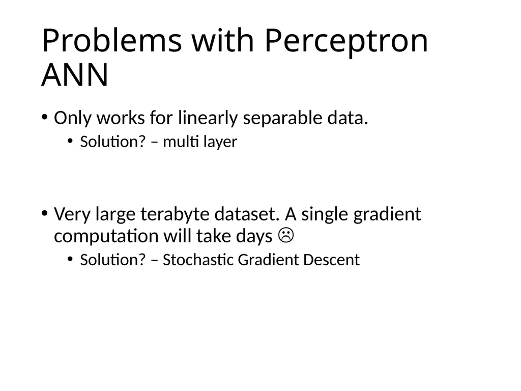 Artificial Neural Networks What are Artificial - slide 13 of 29