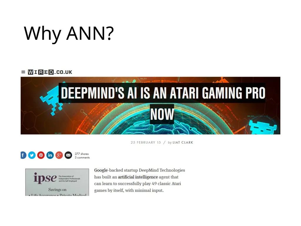 Artificial Neural Networks What are Artificial - slide 4 of 29
