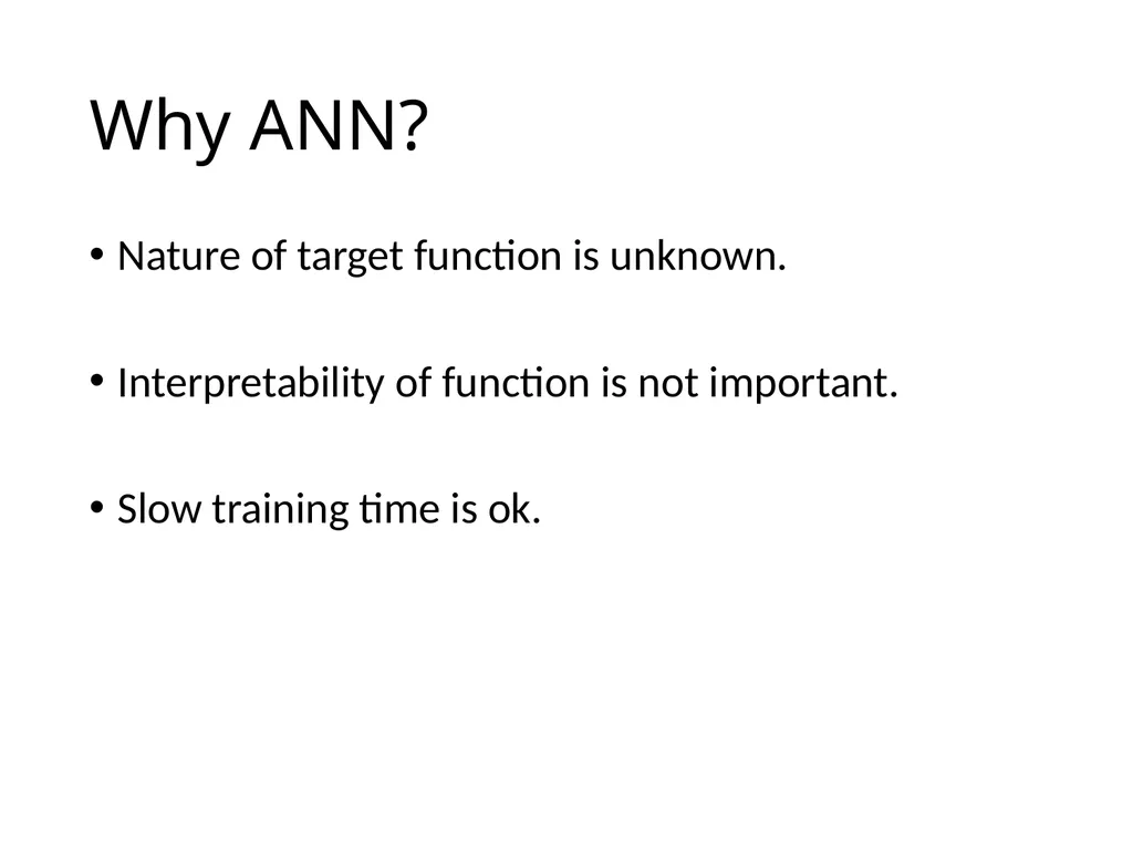 Artificial Neural Networks What are Artificial - slide 6 of 29