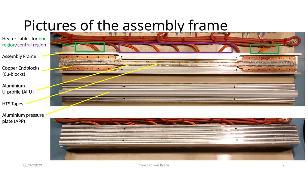 Soldering Process of a HTS Cable Step by Step - slide 2 of 7