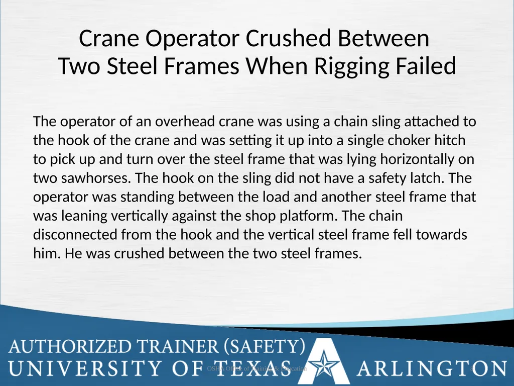Rigging Basics Learning Objectives Describe - slide 8 of 34