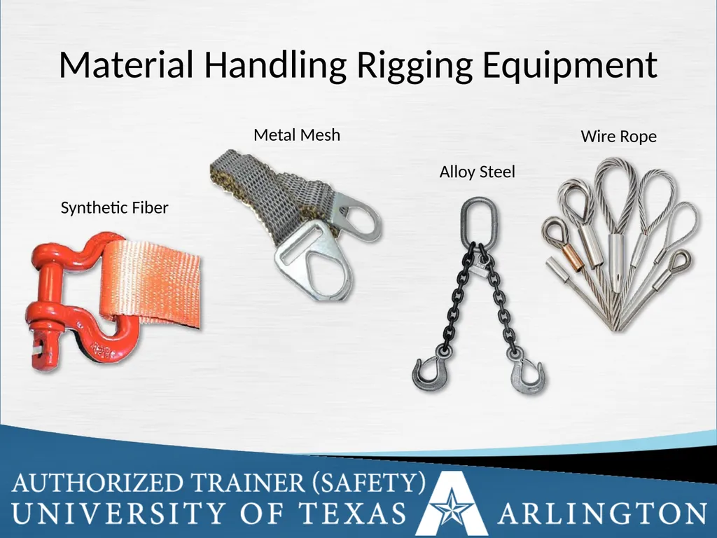 Rigging Basics Learning Objectives Describe - slide 16 of 34