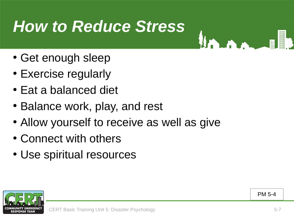 CERT Basic Training CERT Basic Training Unit 5: - slide 9 of 24