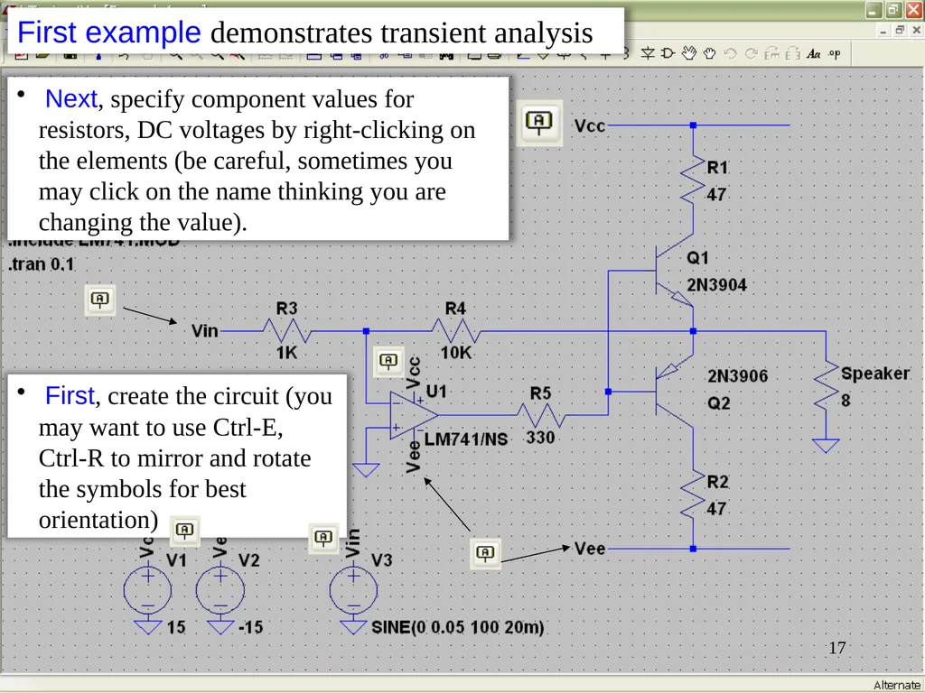Computer Modeling of Electronic Circuits with - slide 17 of 30