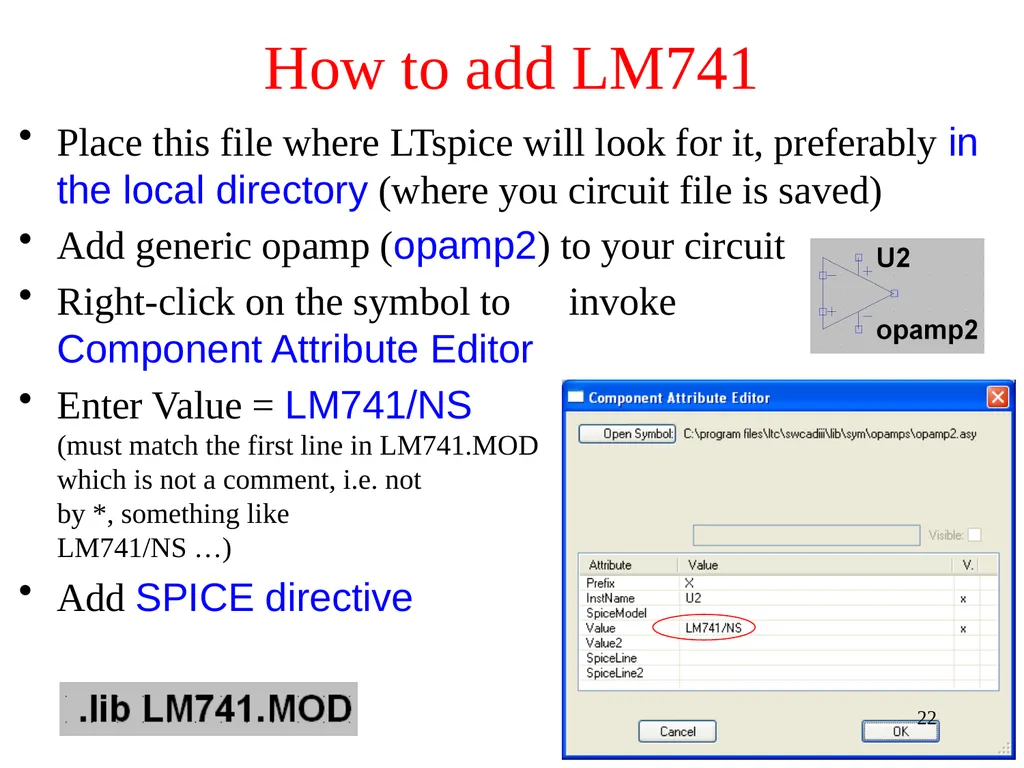 Computer Modeling of Electronic Circuits with - slide 22 of 30