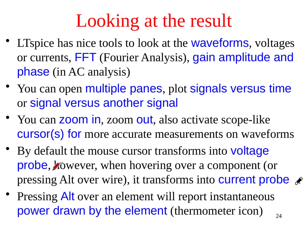 Computer Modeling of Electronic Circuits with - slide 24 of 30