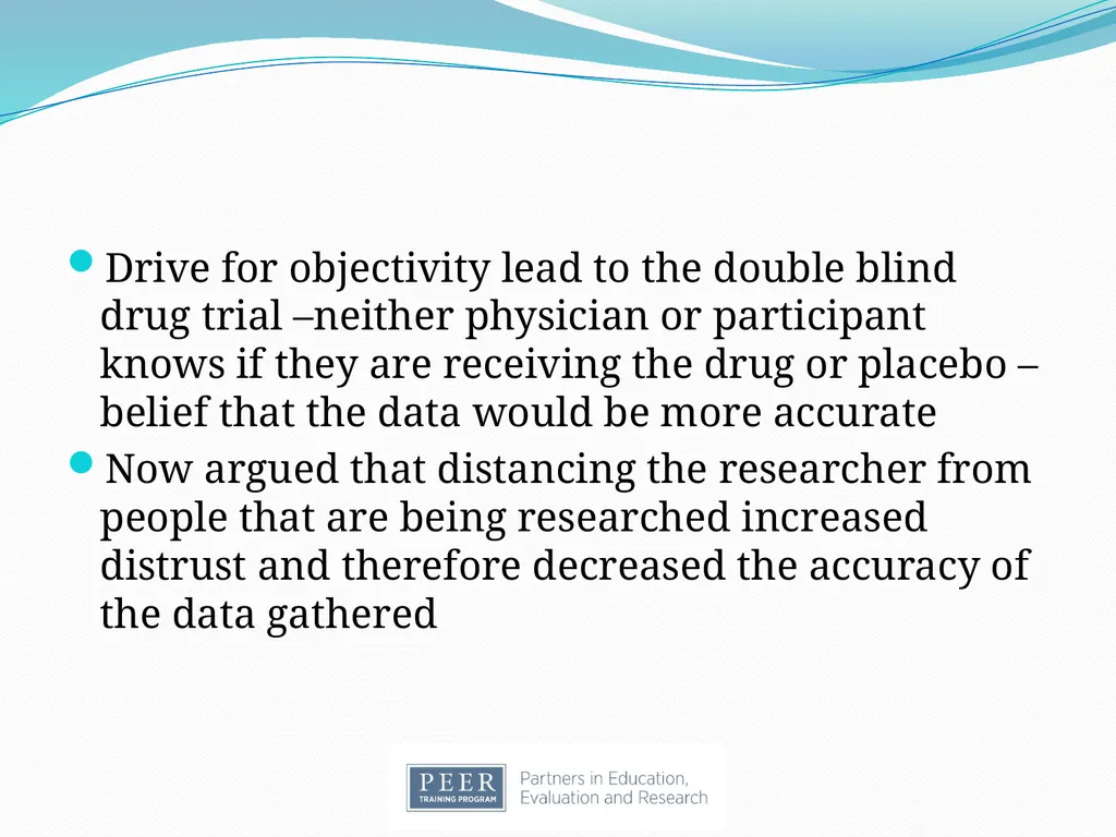 Introduction to Research & Evaluation Module - slide 23 of 31