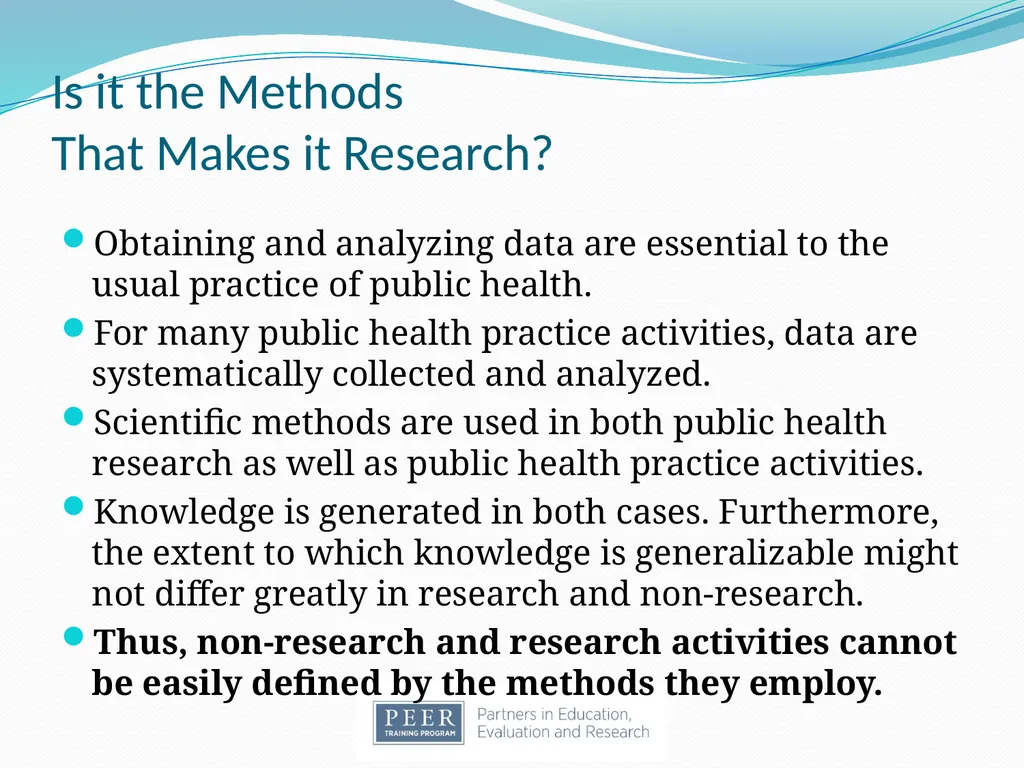 Introduction to Research & Evaluation Module - slide 8 of 31