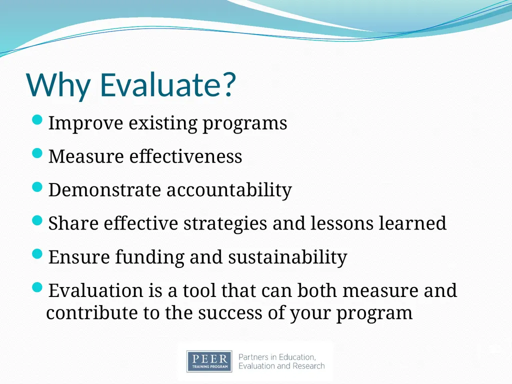 Introduction to Research & Evaluation Module - slide 30 of 31