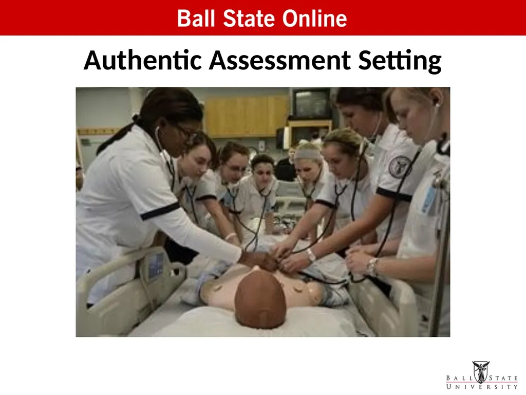 Assessment in the Classroom: Making it Work Online - slide 18 of 37