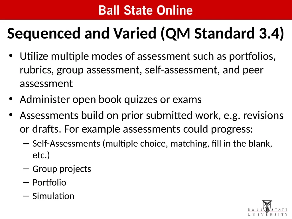 Assessment in the Classroom: Making it Work Online - slide 32 of 37
