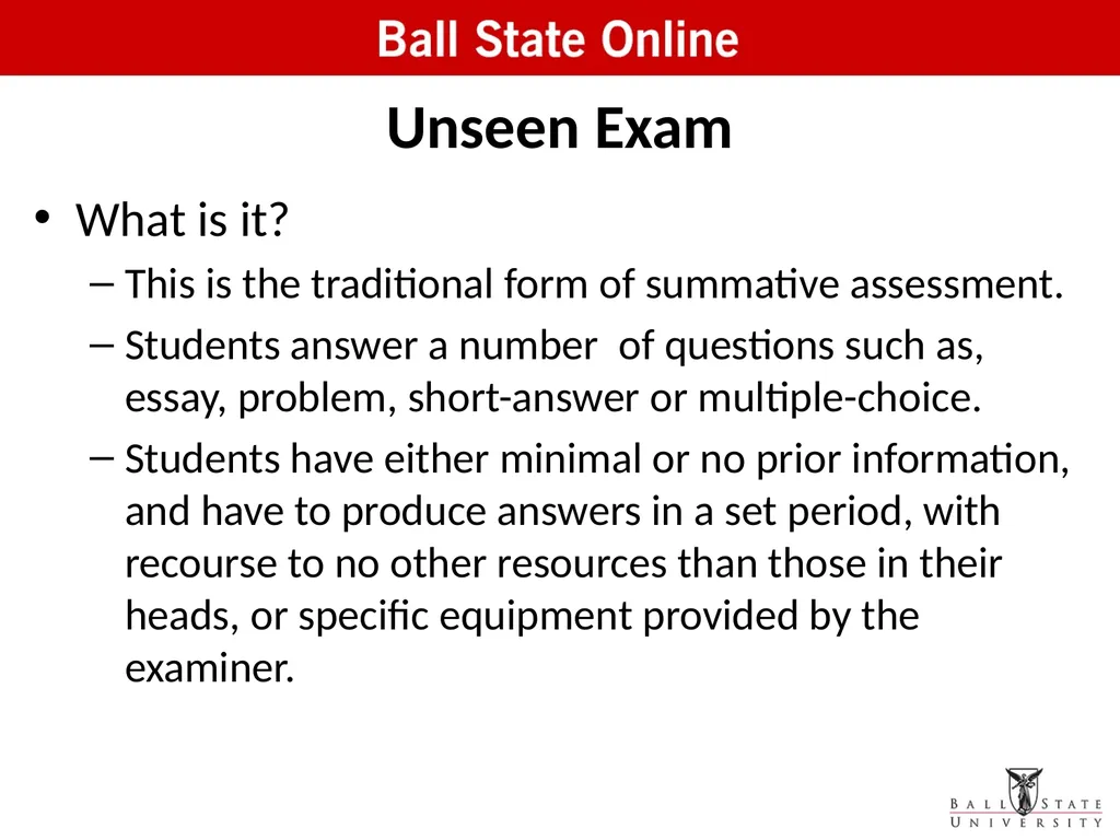 Assessment in the Classroom: Making it Work Online - slide 14 of 37