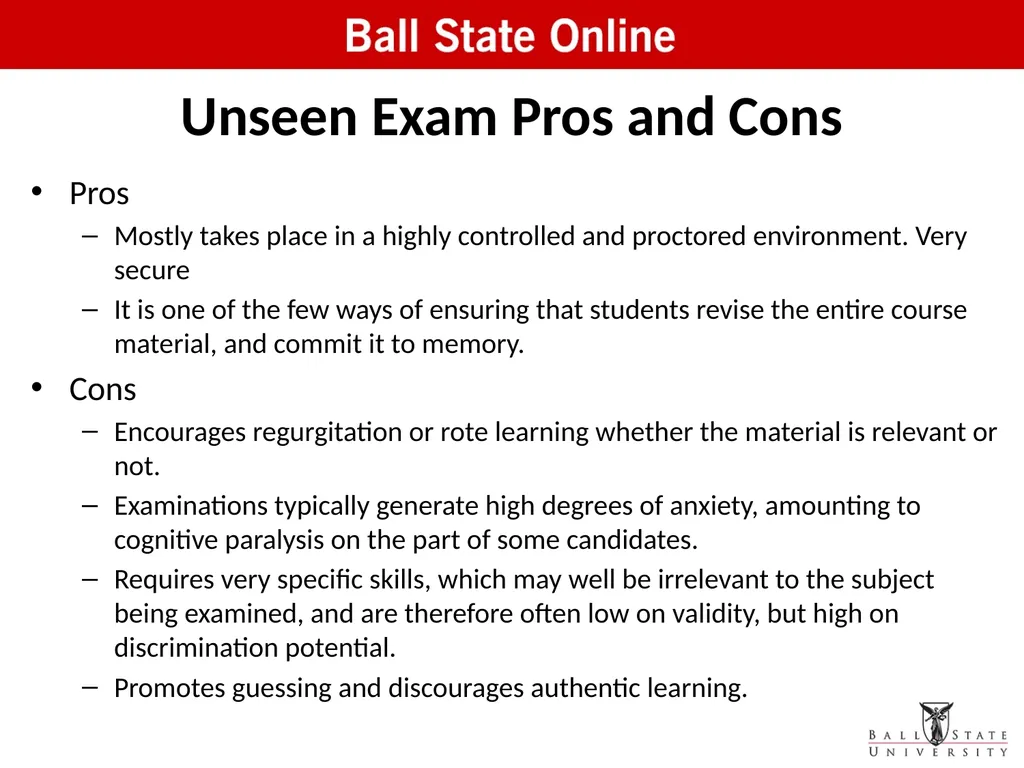 Assessment in the Classroom: Making it Work Online - slide 15 of 37
