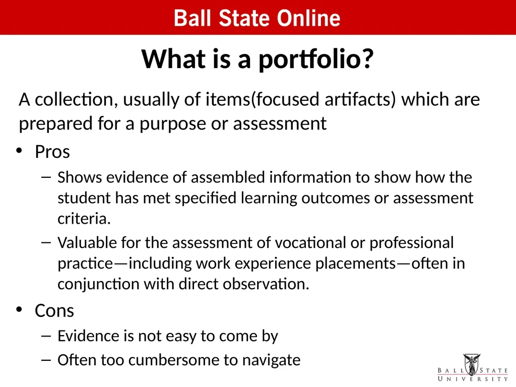 Assessment in the Classroom: Making it Work Online - slide 22 of 37