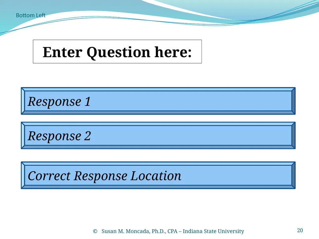 PowerPoint Tic-Tac-Toe Template Susan M. Moncada, - slide 20 of 22