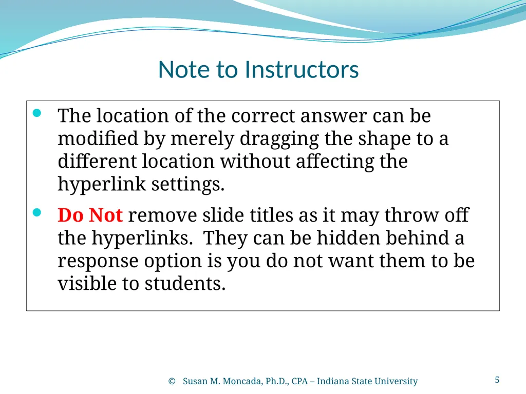 PowerPoint Tic-Tac-Toe Template Susan M. Moncada, - slide 5 of 22