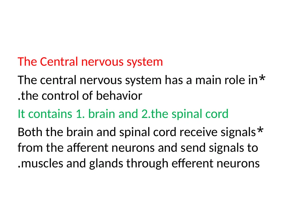 Biological basis of behavior *The physical - slide 15 of 23