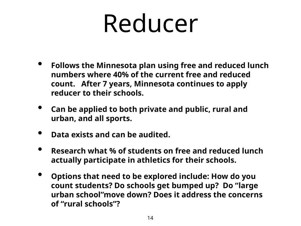 Competitive Equity Ad Hoc Committee Proposal - slide 14 of 24