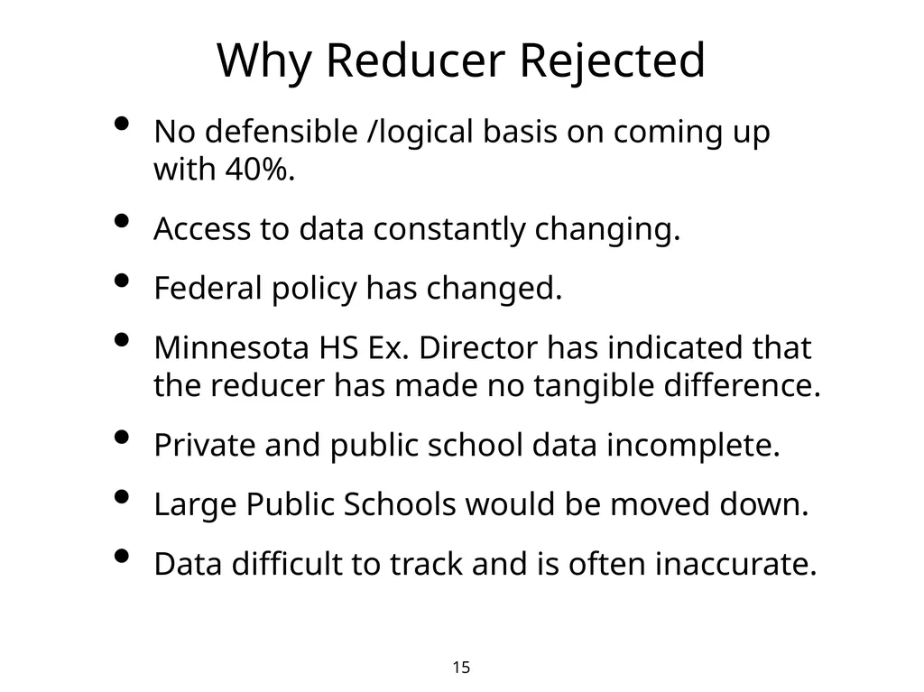 Competitive Equity Ad Hoc Committee Proposal - slide 15 of 24
