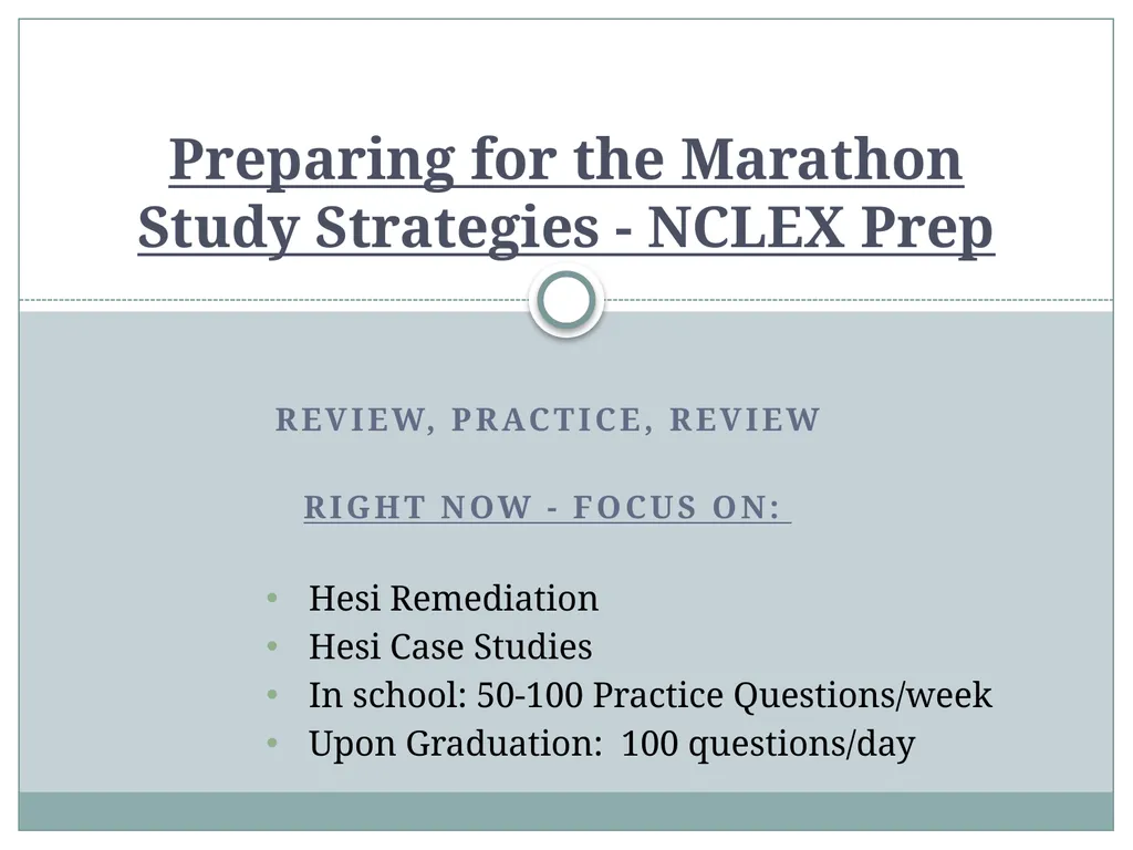 Review, Practice, Review Right Now - Focus on: - slide 2 of 37