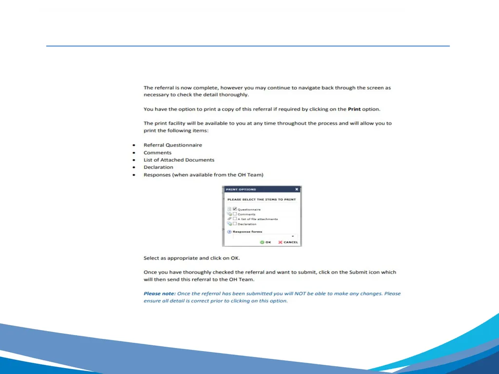 Cohort Training Management Referrals Introduction - slide 20 of 22