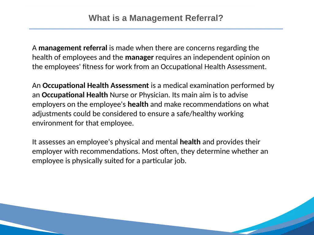 Cohort Training Management Referrals Introduction - slide 4 of 22