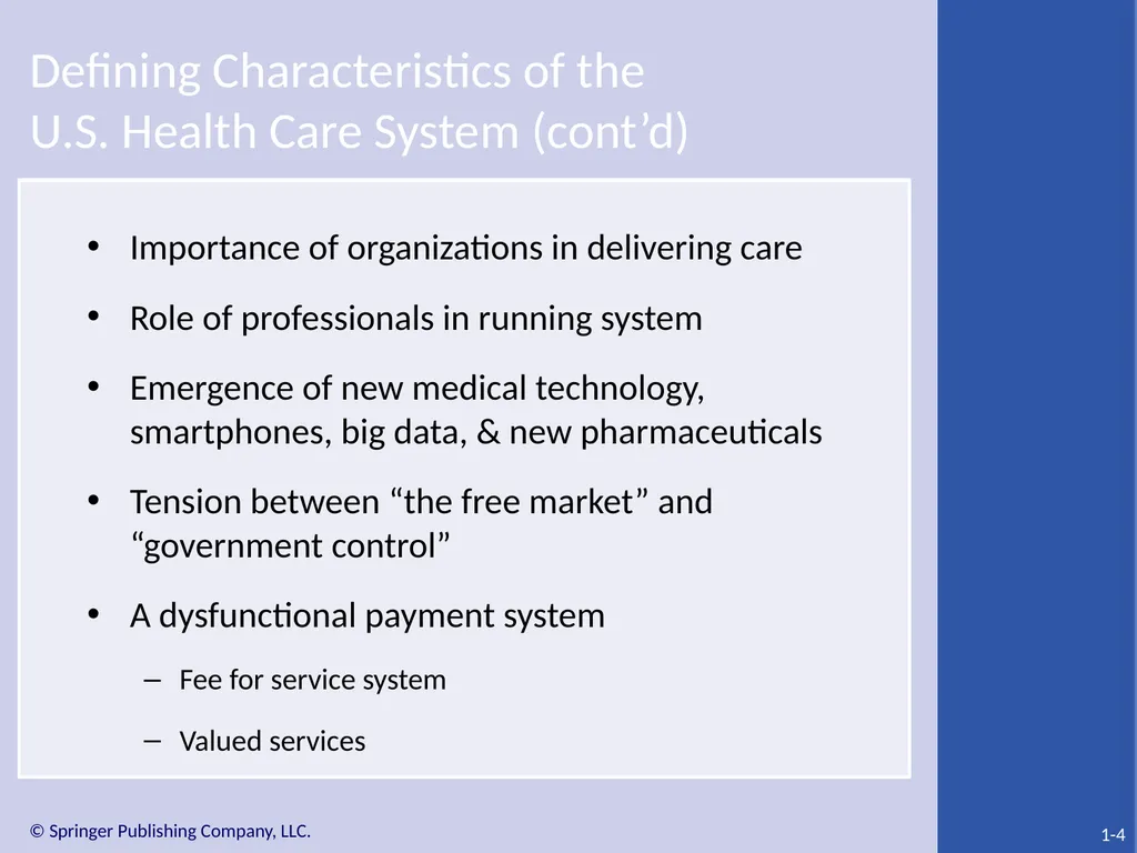 Health Care Delivery in the United States - slide 5 of 17