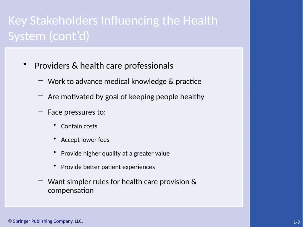 Health Care Delivery in the United States - slide 10 of 17