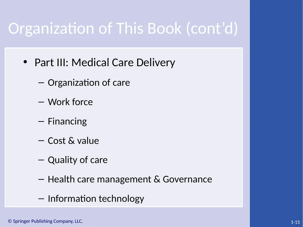 Health Care Delivery in the United States - slide 16 of 17