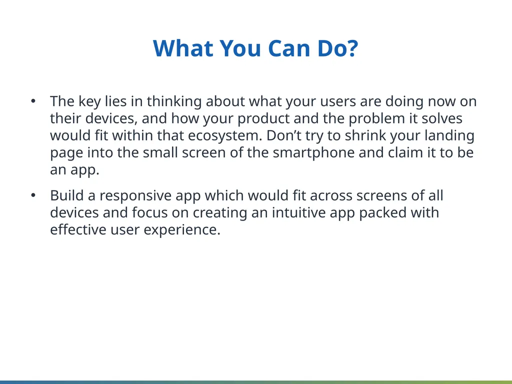 5 Biggest App Marketing Pitfalls Are you making - slide 16 of 21