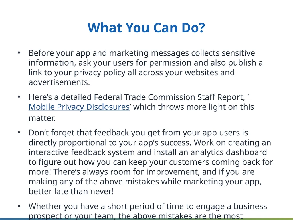 5 Biggest App Marketing Pitfalls Are you making - slide 19 of 21
