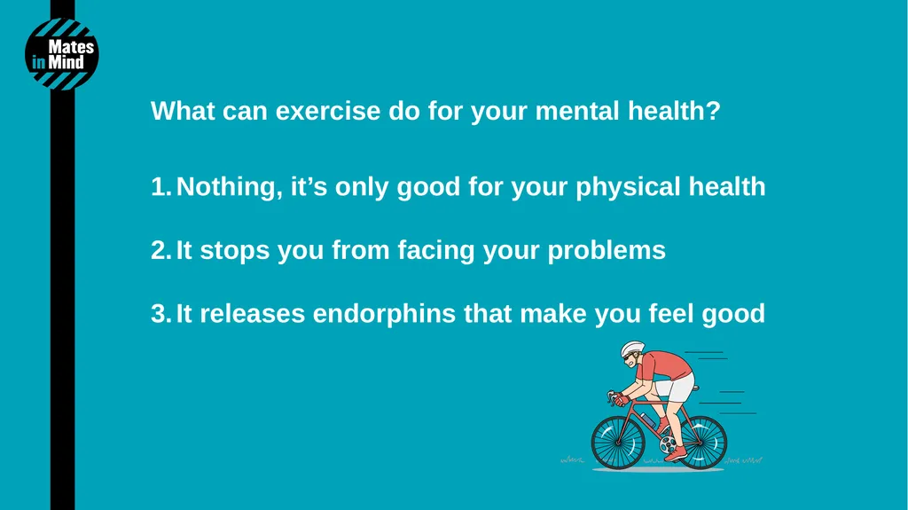 1 Mental Health Quiz 2 Mental health accounted for - slide 12 of 14