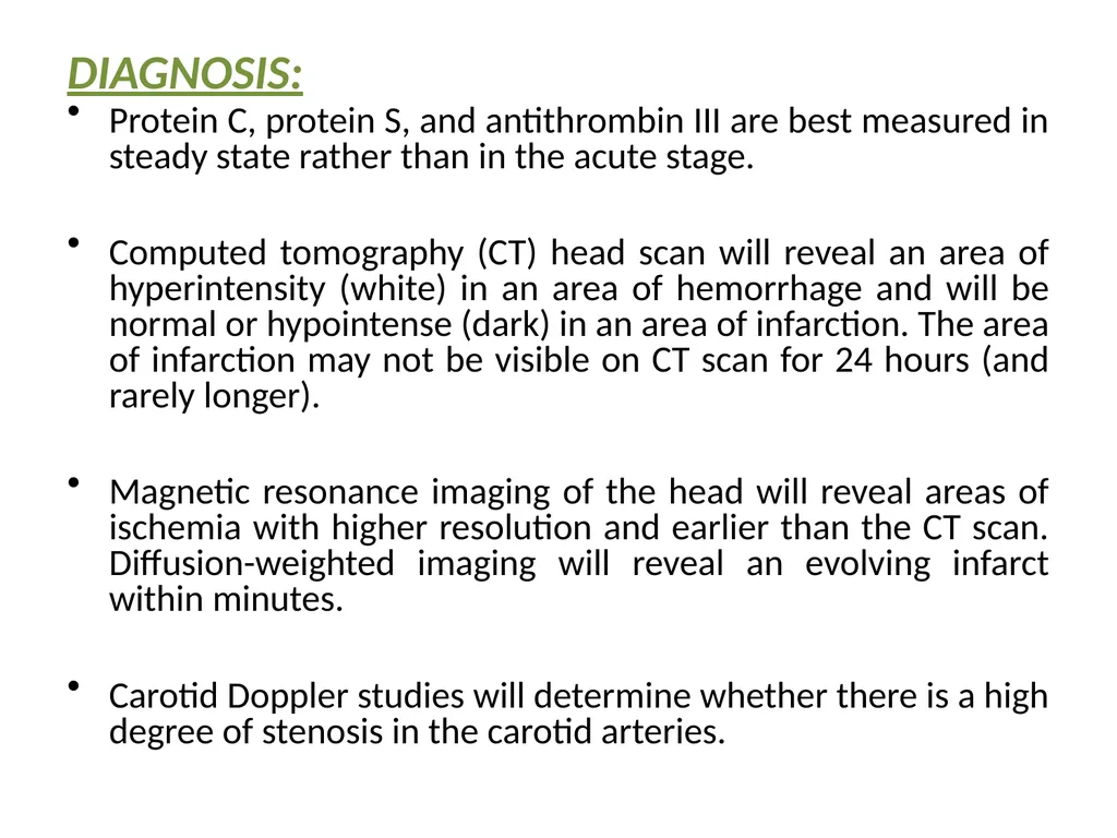 Stroke Stroke is a term used to describe an abrupt - slide 8 of 19