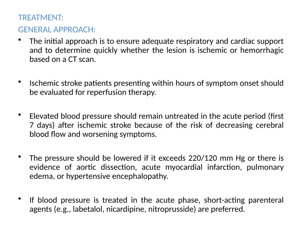 Stroke Stroke is a term used to describe an abrupt - slide 11 of 19