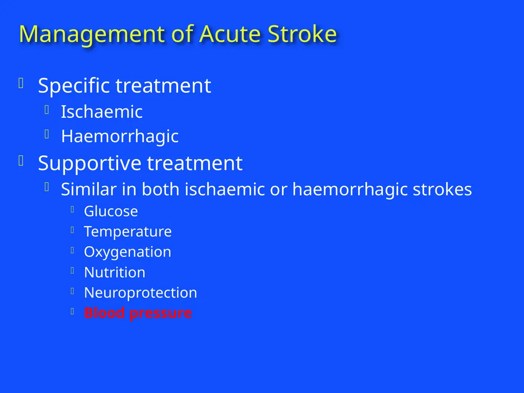 RAPID INTERVENTION WITH GTN IN HYPERACUTE STROKE - slide 6 of 28