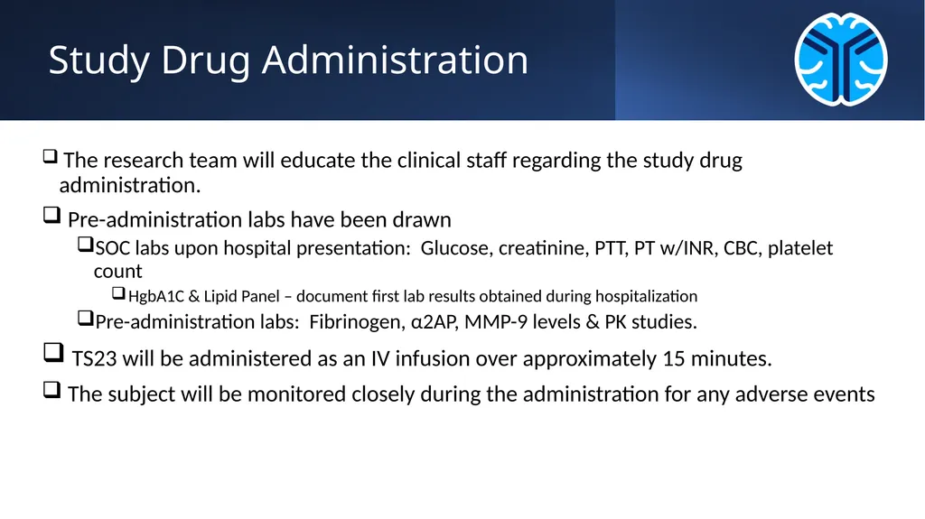 Strategy for Improving Stroke Treatment Response - slide 17 of 51