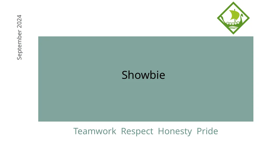 September 2024 Teamwork Respect Honesty Pride Aims - slide 1 of 10