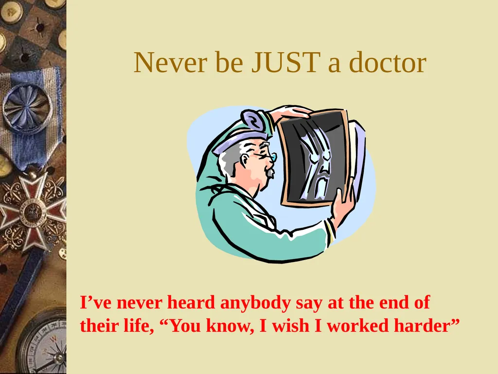 Now what: Mastering / Managing self and time - slide 19 of 21