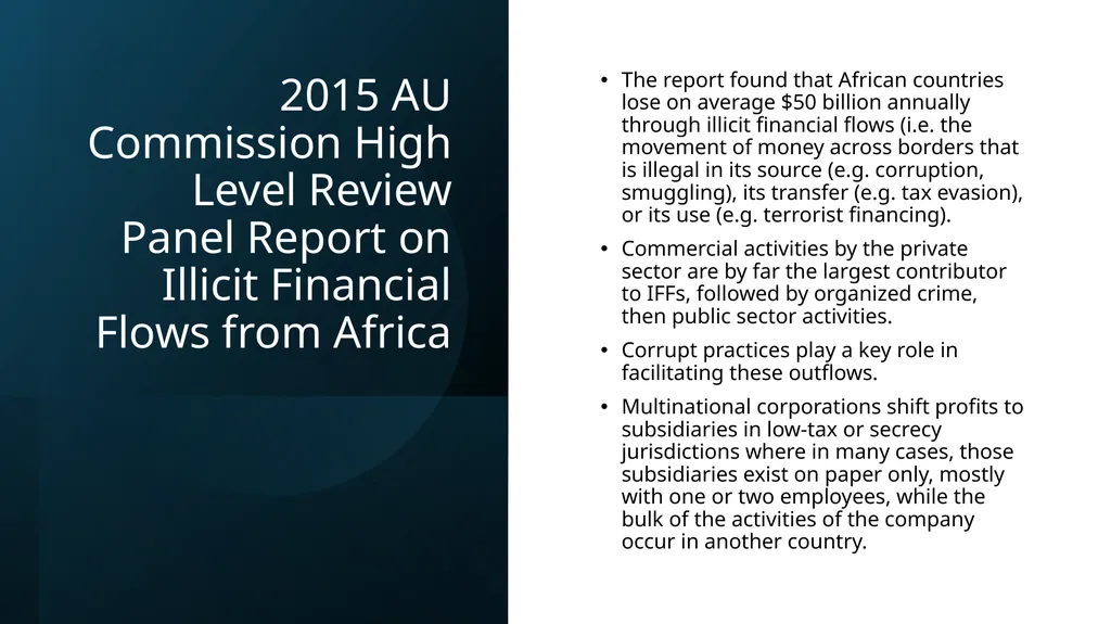Asset Recovery and Forfeiture in Africa Hermione - slide 34 of 39
