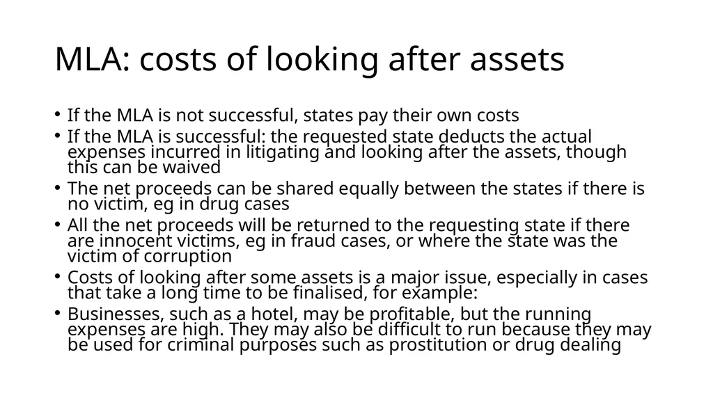 Asset Recovery and Forfeiture in Africa Hermione - slide 24 of 39