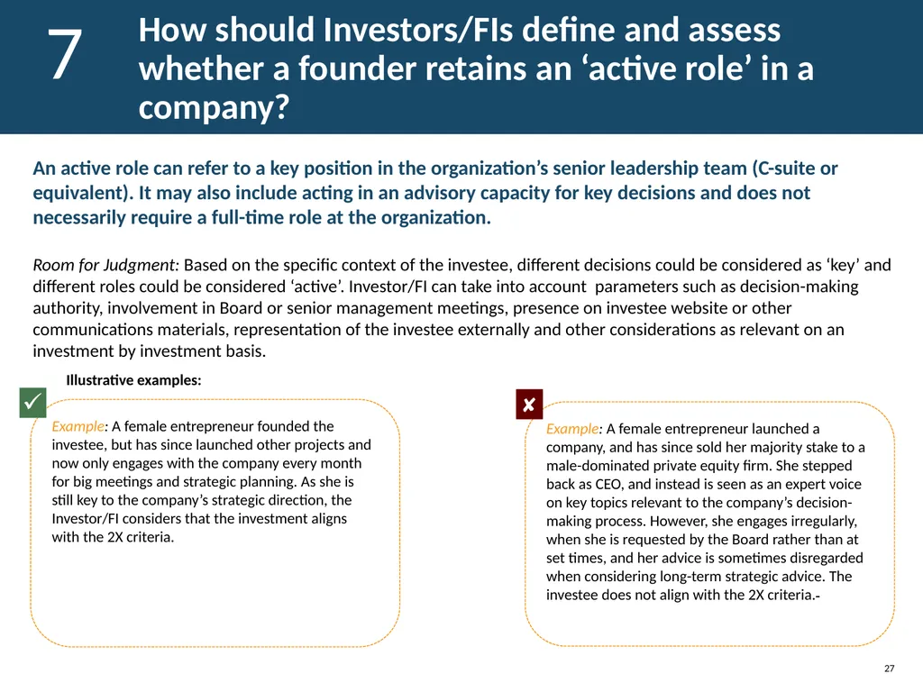 Guide to the 2X Criteria Version 2.0 June 2022 - slide 27 of 70