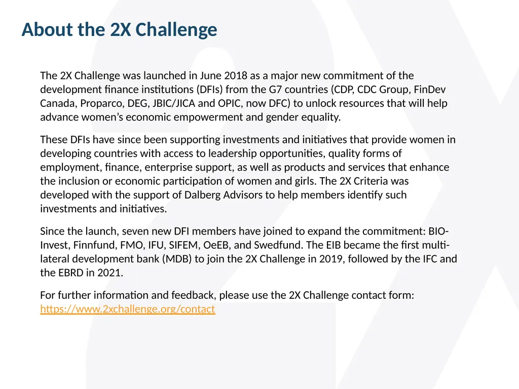 Guide to the 2X Criteria Version 2.0 June 2022 - slide 3 of 70