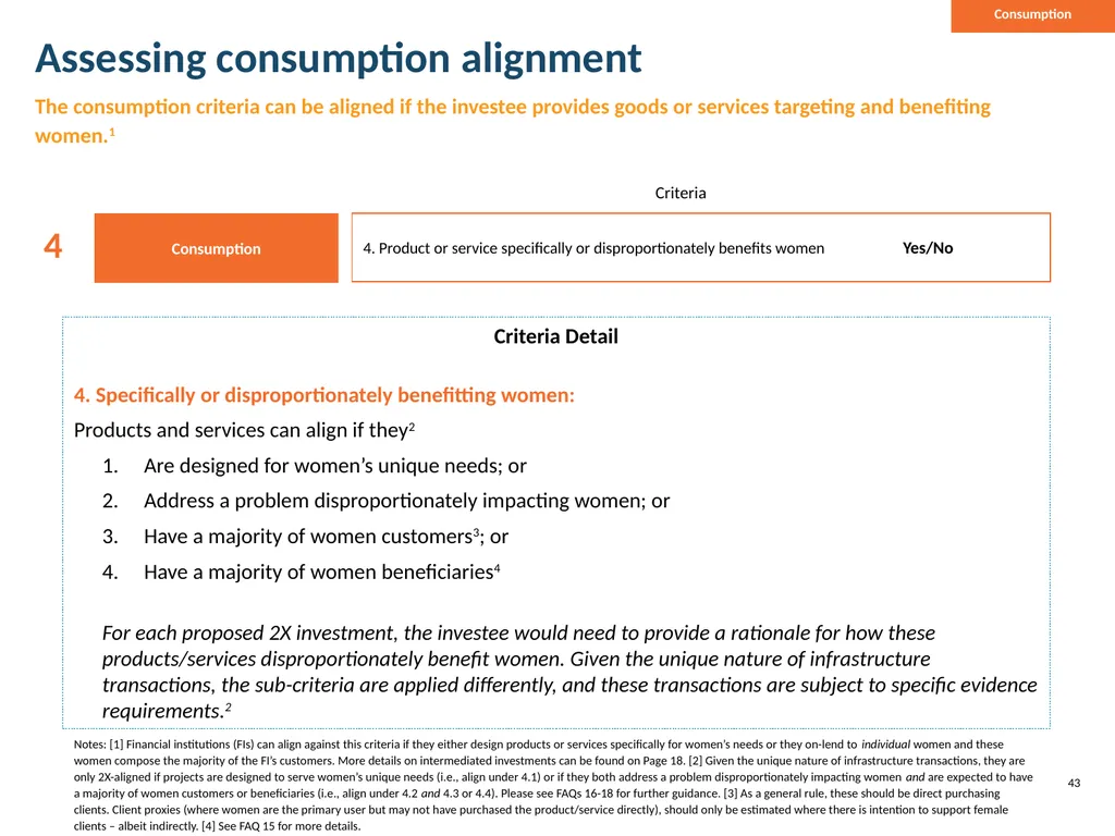 Guide to the 2X Criteria Version 2.0 June 2022 - slide 43 of 70