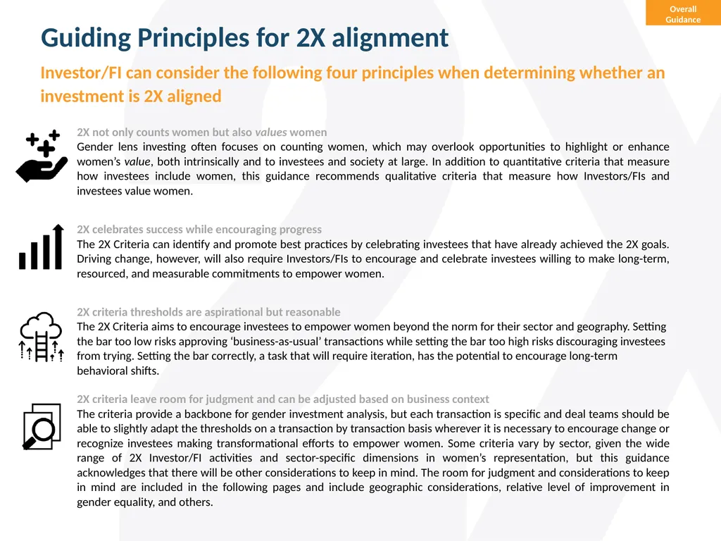 Guide to the 2X Criteria Version 2.0 June 2022 - slide 12 of 70